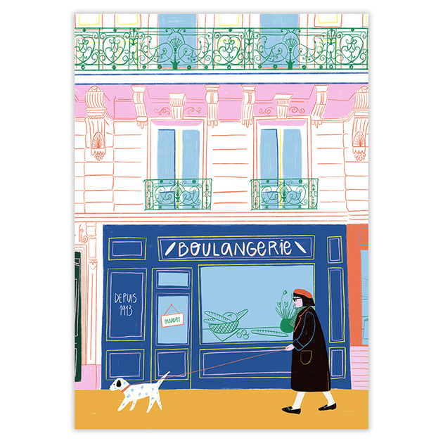 CEC007-Paris-Illustration-numerique-Cel-Castella-Impression-Fine-Art-Hahnemuhle-Quorum