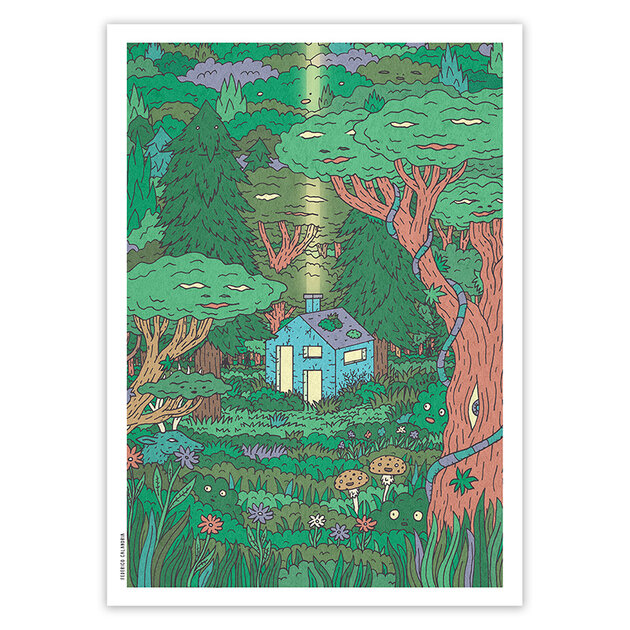 FEC005-Casa-del-bosque-Federico-Calandria-Impression-Fine-Art-Quorum
