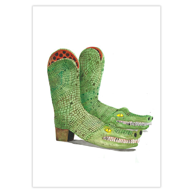 POP002-Botas-Reproduction-Fine-Art-Powerpaola-Hahnemuhle-Quorum-A4