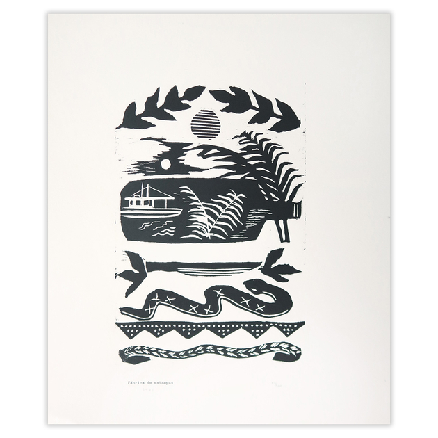Gravure Serie Mensues 2020 Fabrica de Estampas 30x35 Quorum-FDE014