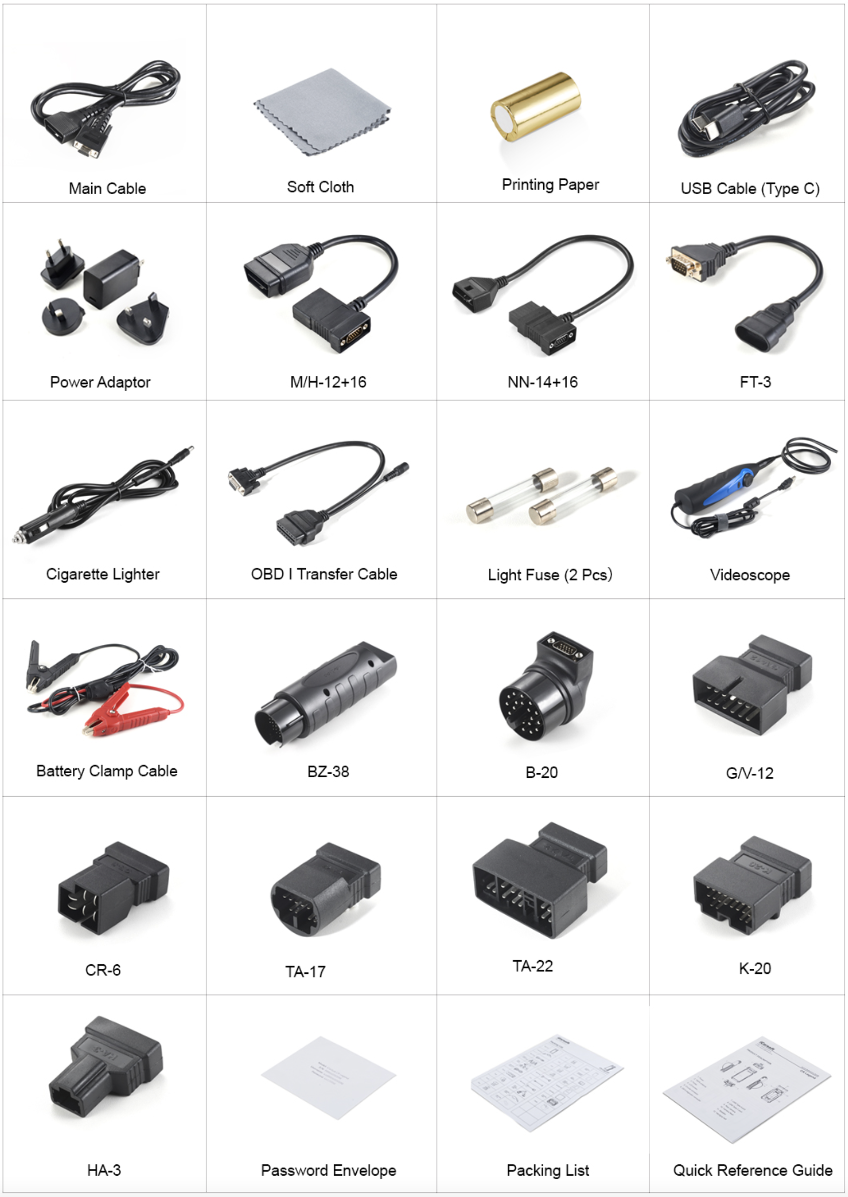 Other accessories CR Legend - iCarsoft Europe