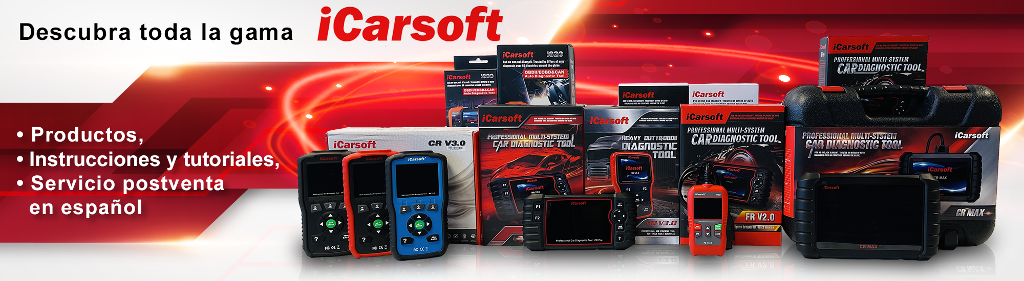 gama icarsoft icarsoft espana herramienta de diagnostico
