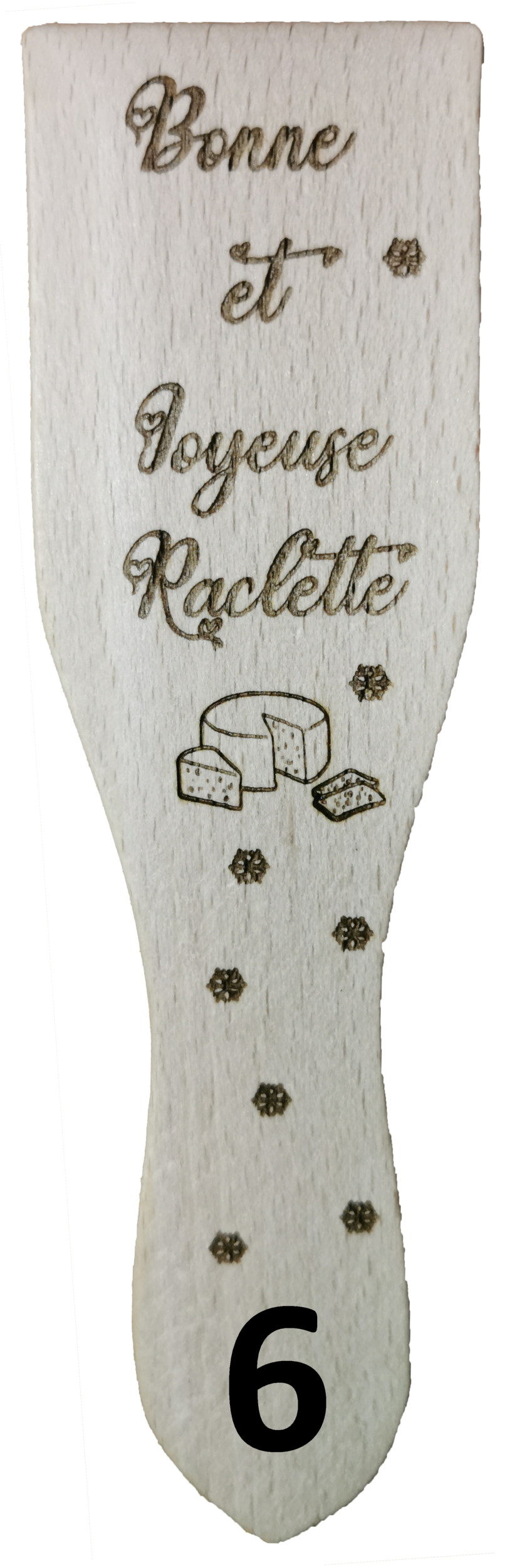 Spatule à raclette personnalisée Cuisine & Art de la table