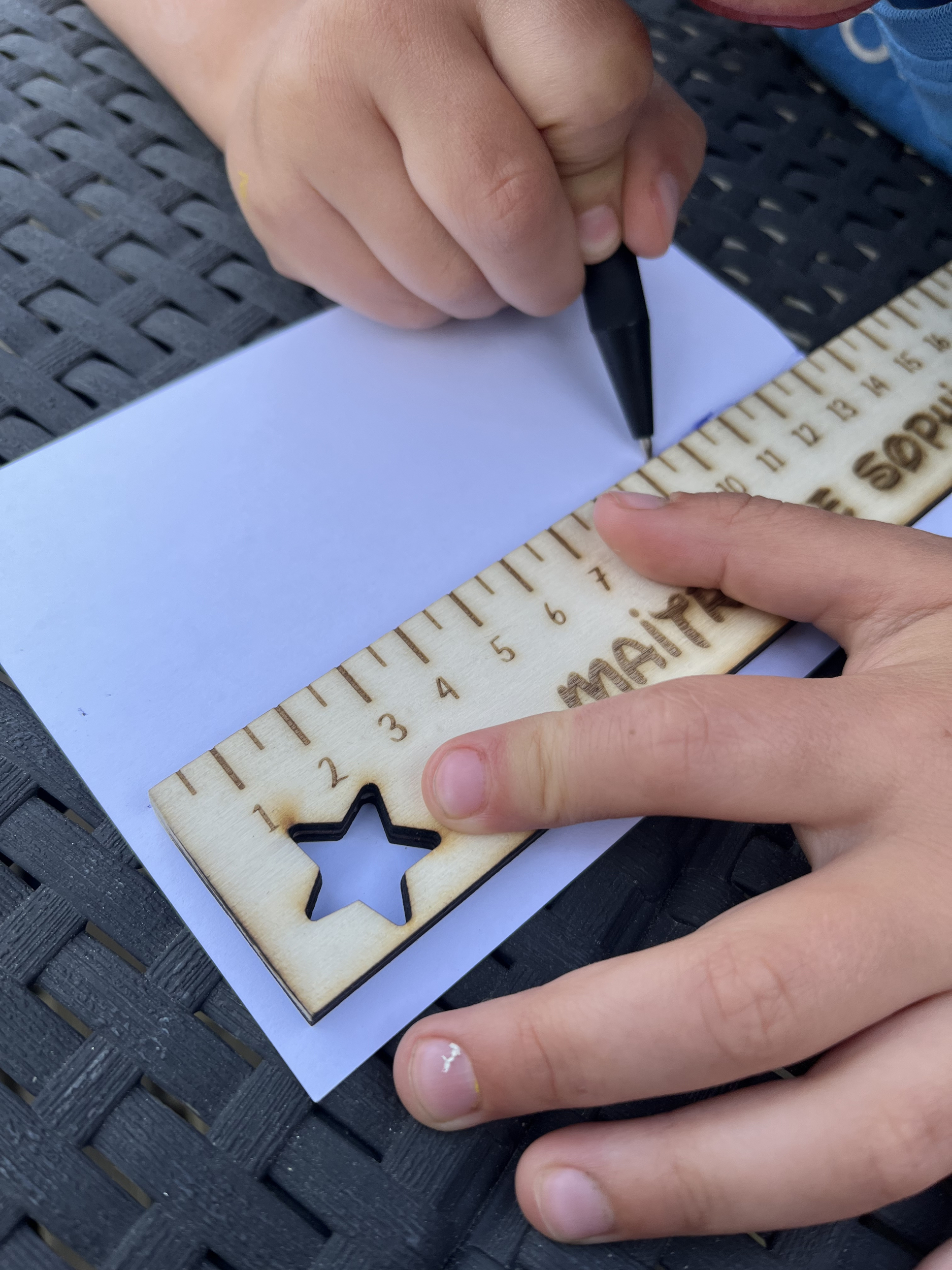 Règle personnalisée gravée au laser, vue 5