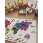 Puzzle en bois personnalisable pour enfant, vue 5