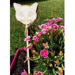 Pic décoratif en bois pour bouquet de fleurs, vue 7