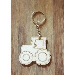 Ensemble de décoration de table personnalisable pour baptême, thème tracteur, vue 3