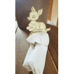 Ensemble de décoration de table personnalisable pour baptême, thème biche, vue 3