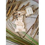 Faire-part de demande de parrain ou marraine en bois, thème maquillage, vue 4