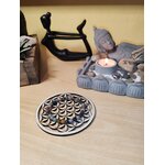 Fleurs de vie en bois pour recharger vos pierres énergétiques