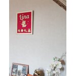 Pancarte de naissance personnalisée en bois, vue 4