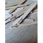 Bâtonnets à glaces en bois personnalisés, vue 4