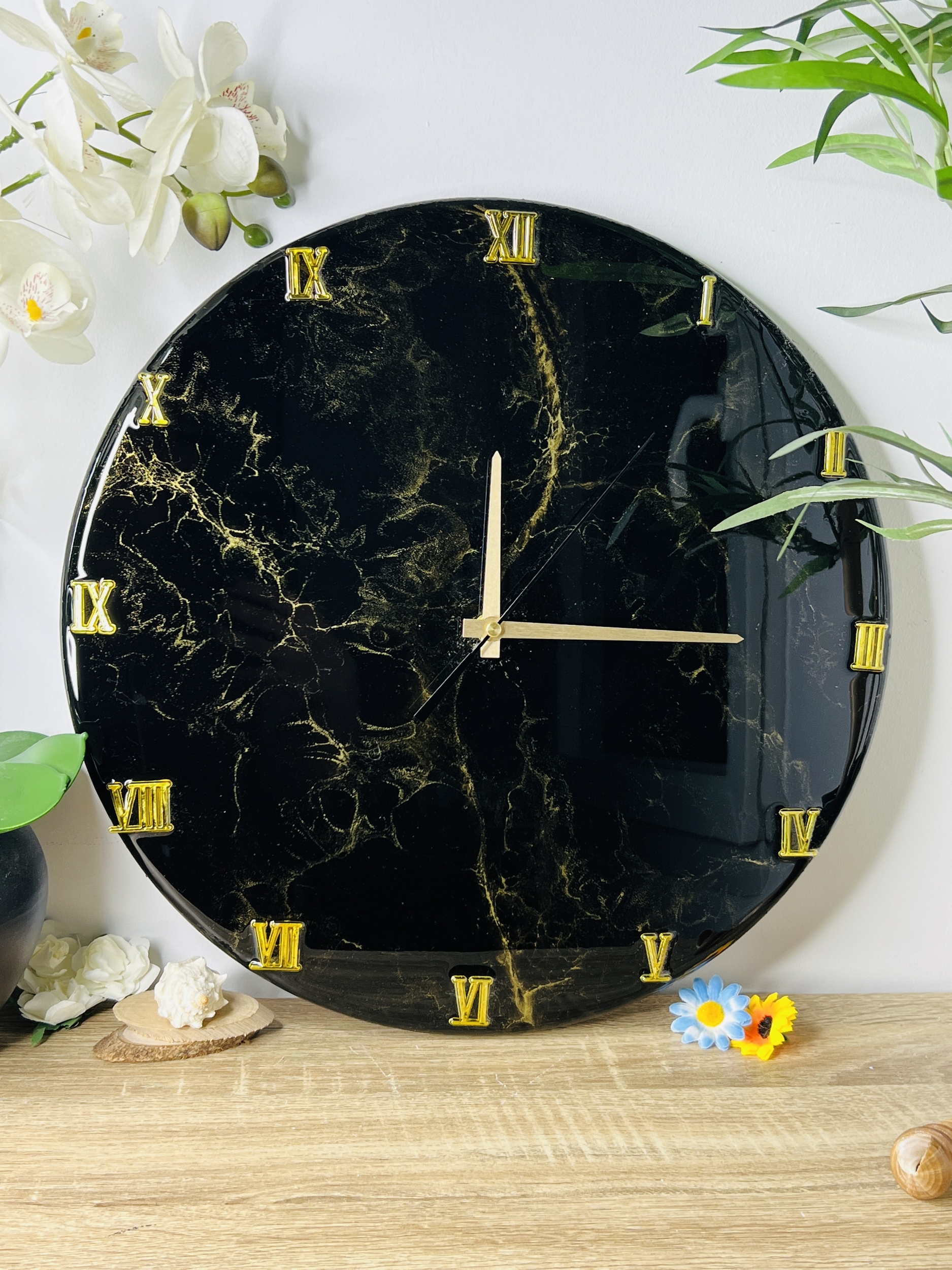 Horloge - Golden Black