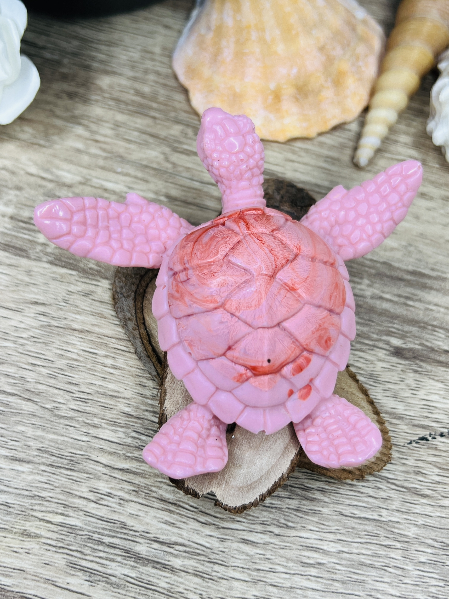 Tortue - Marbre Rose