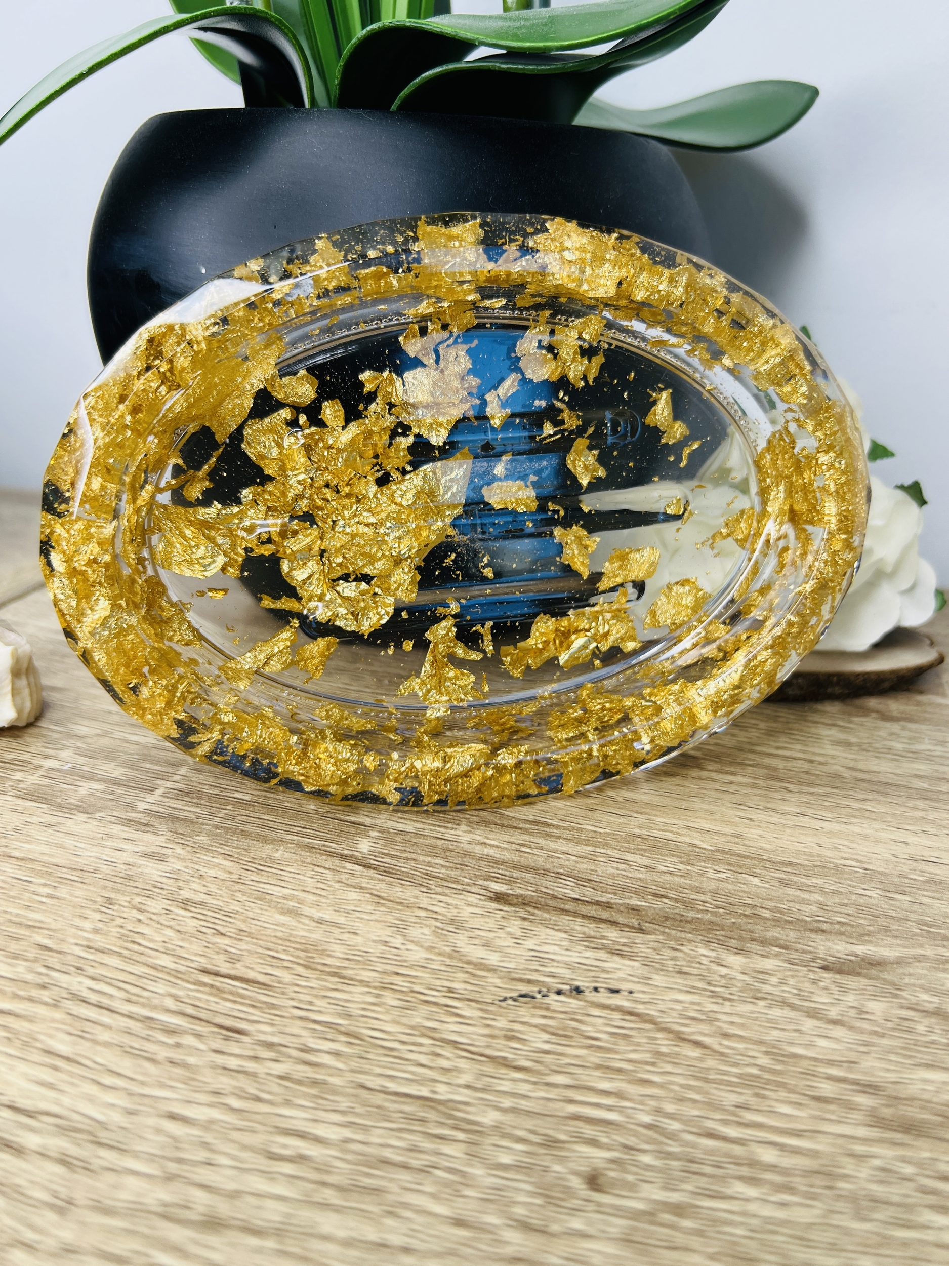 Porte Savon - Feuille d\'Or