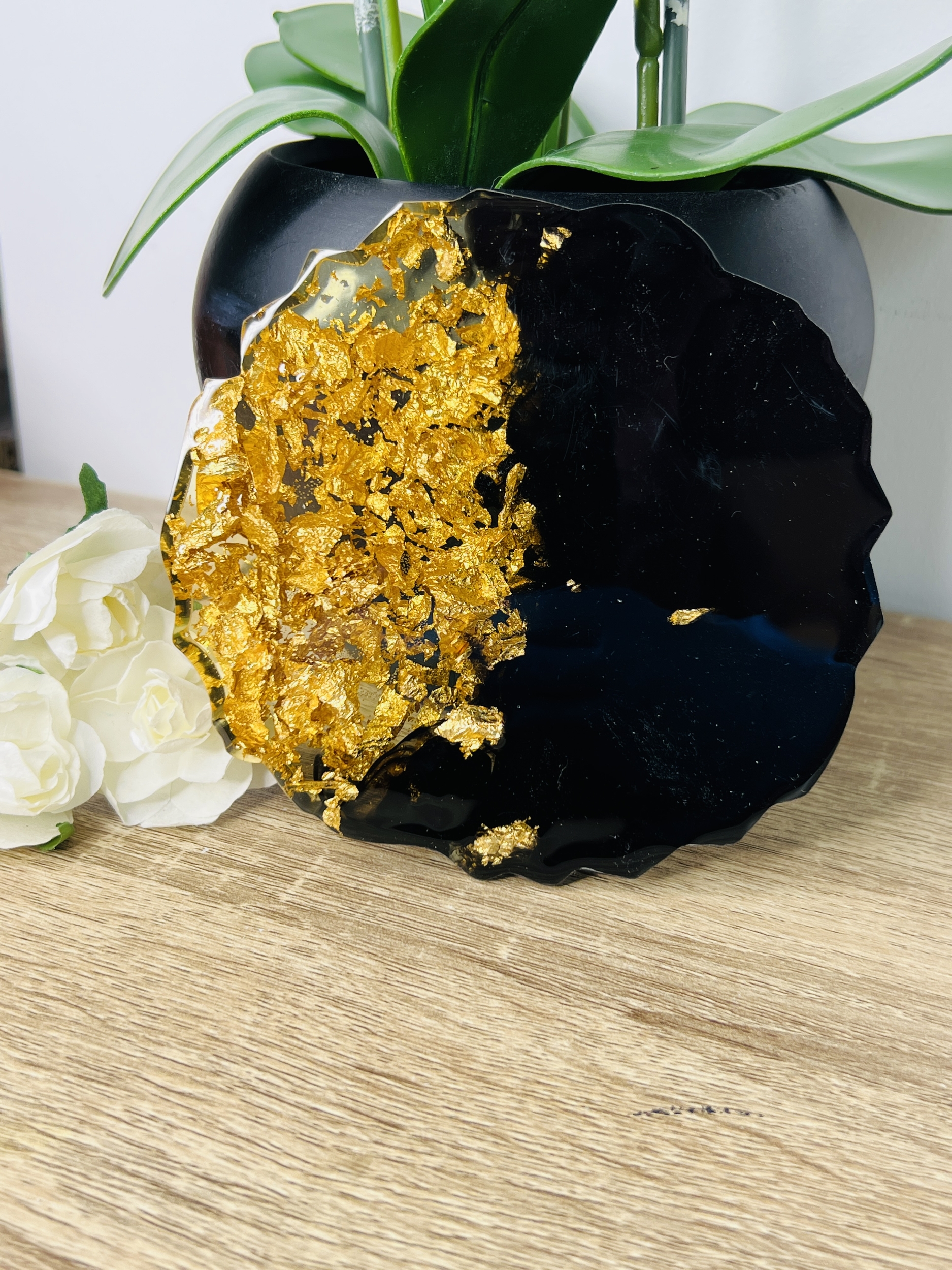 Dessous de verre - Golden Black IMPARFAIT