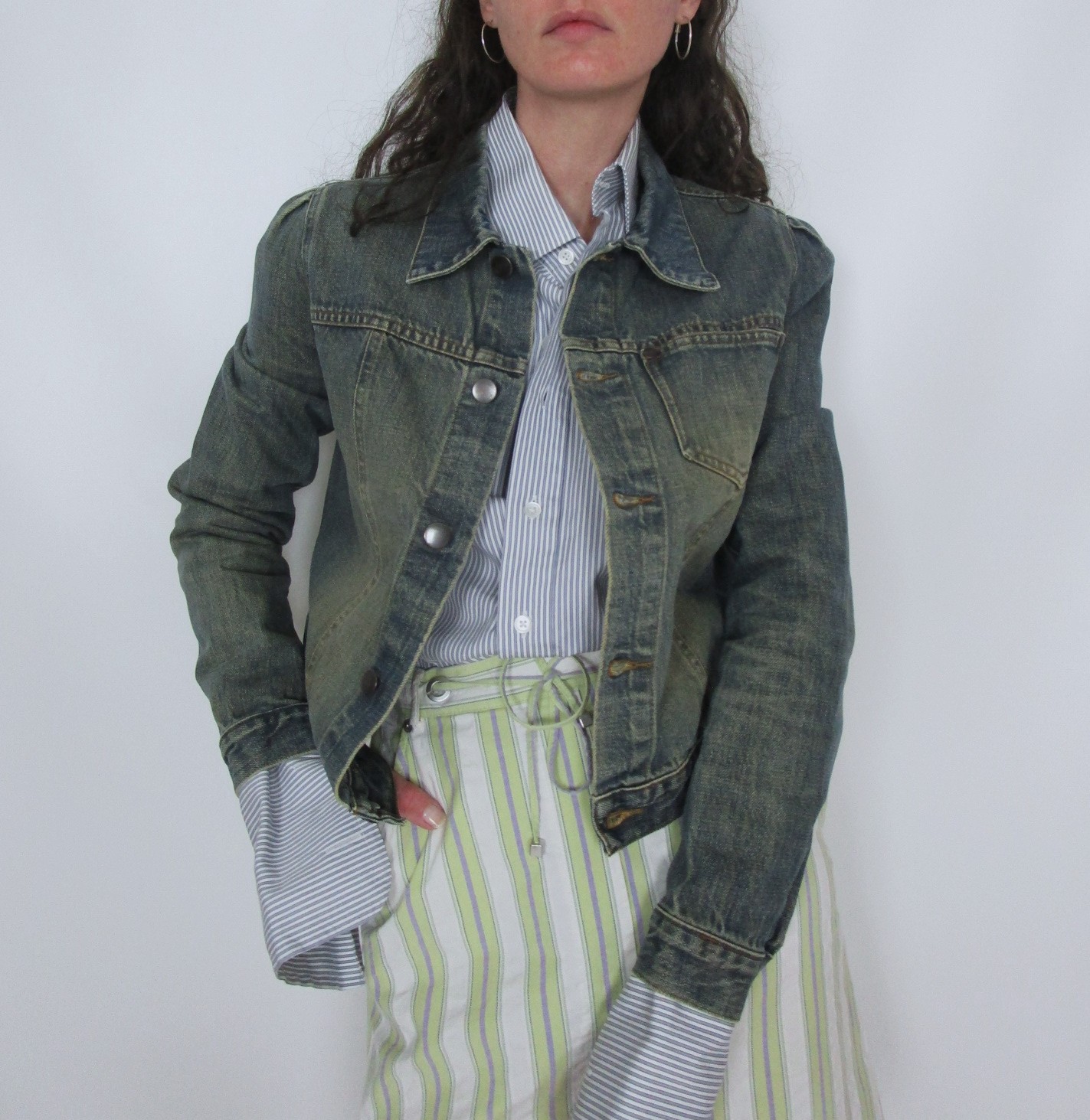 Veste jean bleu sable Comptoir des cotonniers XXS