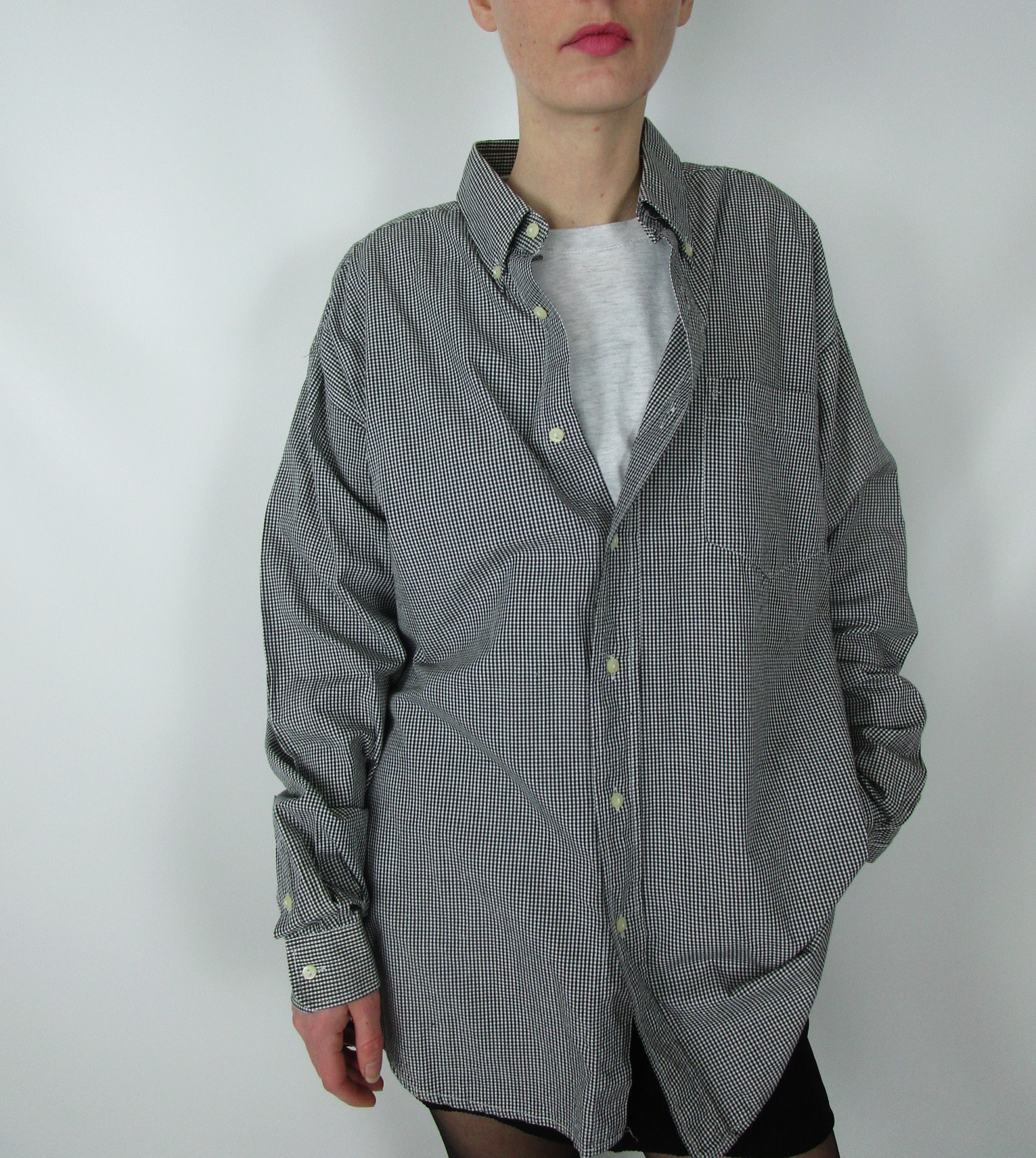 Chemise petit vichy noir NAF NAF M/L