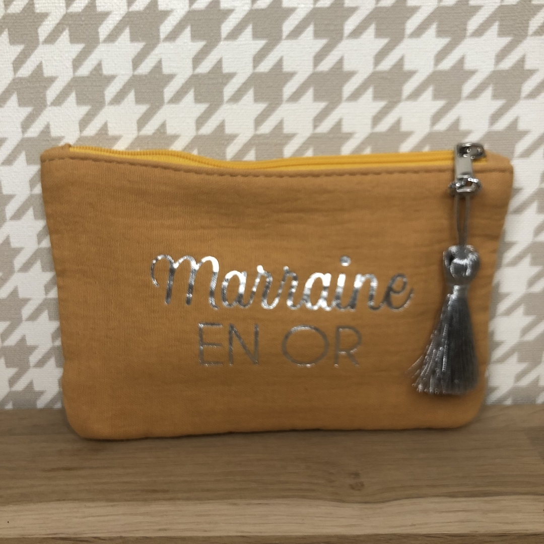 Pochette Marraine en Or Bijoux et Accessoires Pochettes phee