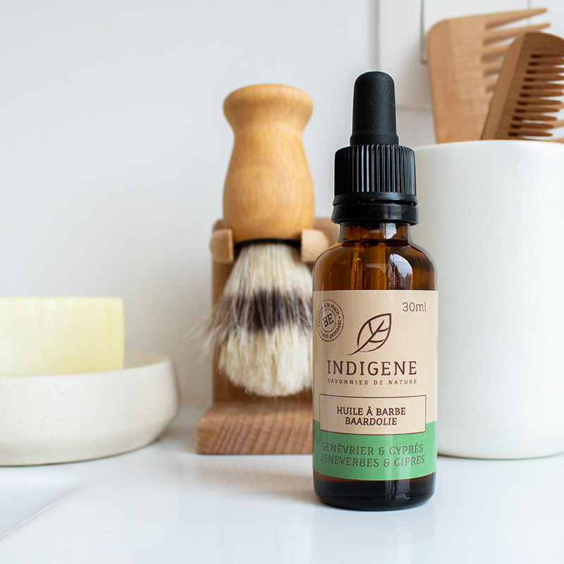 Indigene Huile barbe Genevrier Cypres