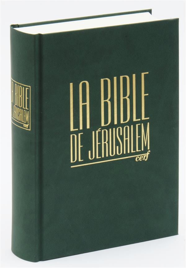 918714_Bible de Jérusalem compacte verte