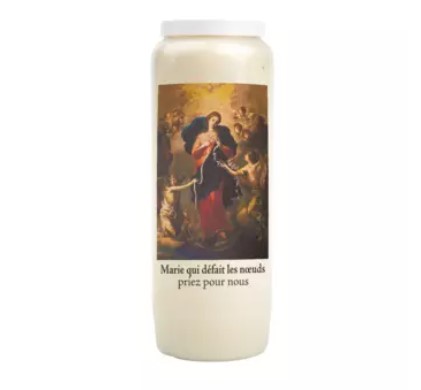 17800MQDN_Bougie neuvaine Marie QDN