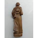 4018_Statuette Montfort ton bois (2)
