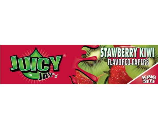 feuille-slim-aromatise-juicy-jay-king-size-fraise-kiwi-strawberry-kiwi-ks