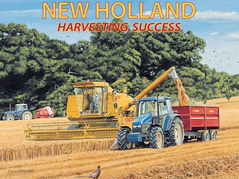 Plaque Publicitaire New Holland Les Plaquesplaques 30x40 Cm Nostalgic Deco 9068