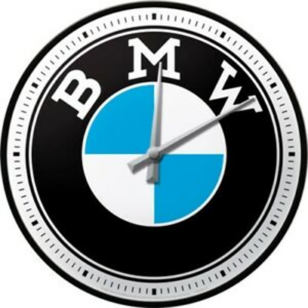 horloge-murale-bmw-logo