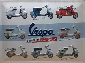 plaque-metal-vespa-vintage