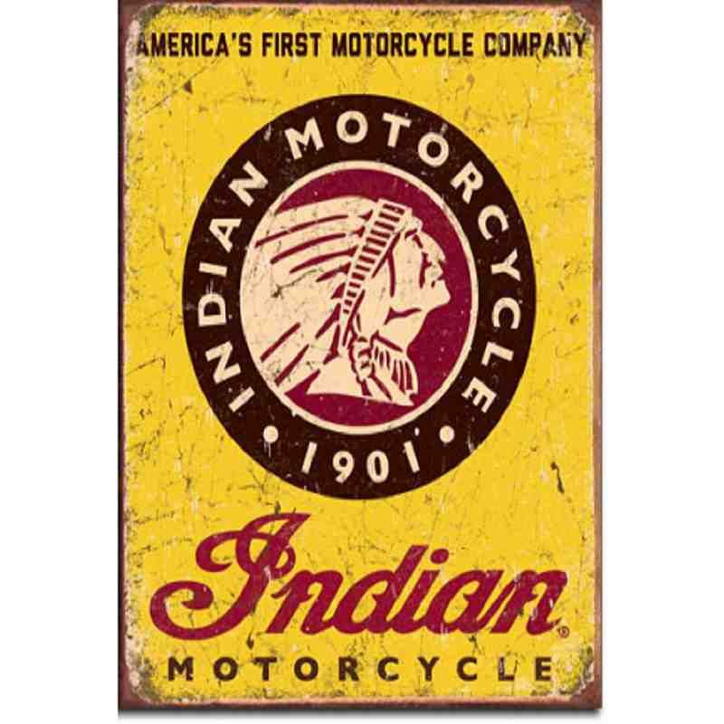plaque-moto-indian-vintage