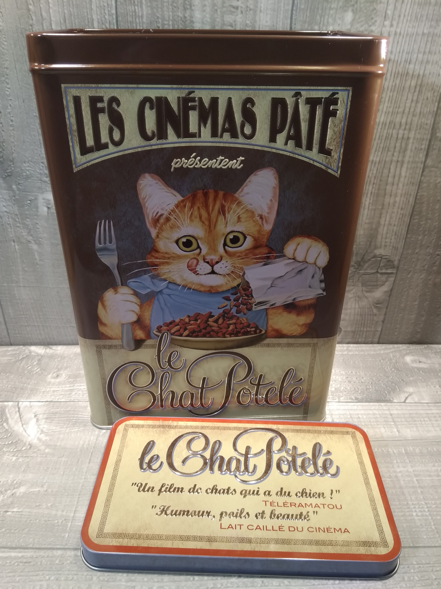 Boîte à croquettes Chat Guevara - Les Boîtes/Les Boîtes Chien/Chat