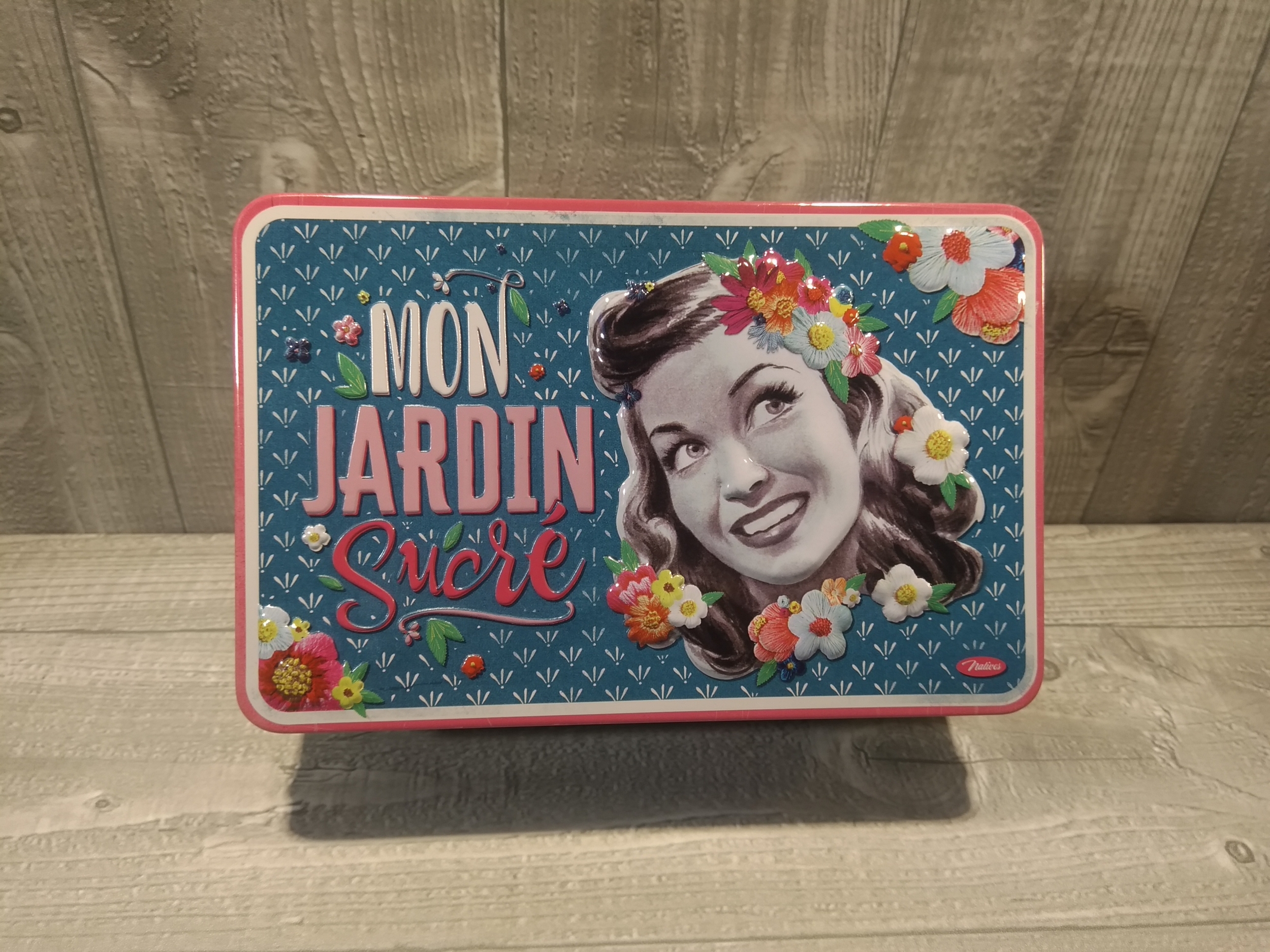 boite à sucre déco cuisine pin-up