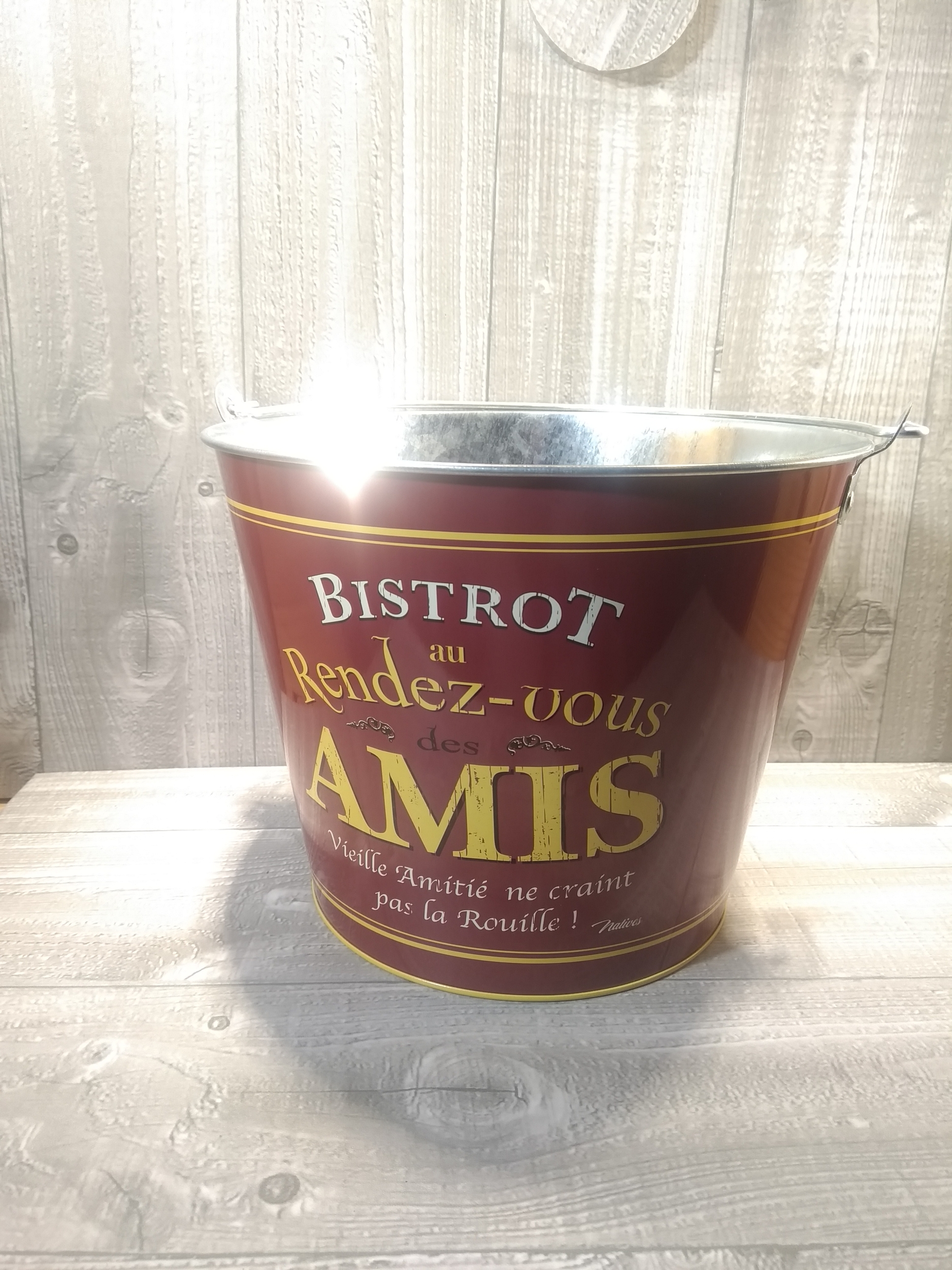 seau à glaçons bistrot des amis vintage