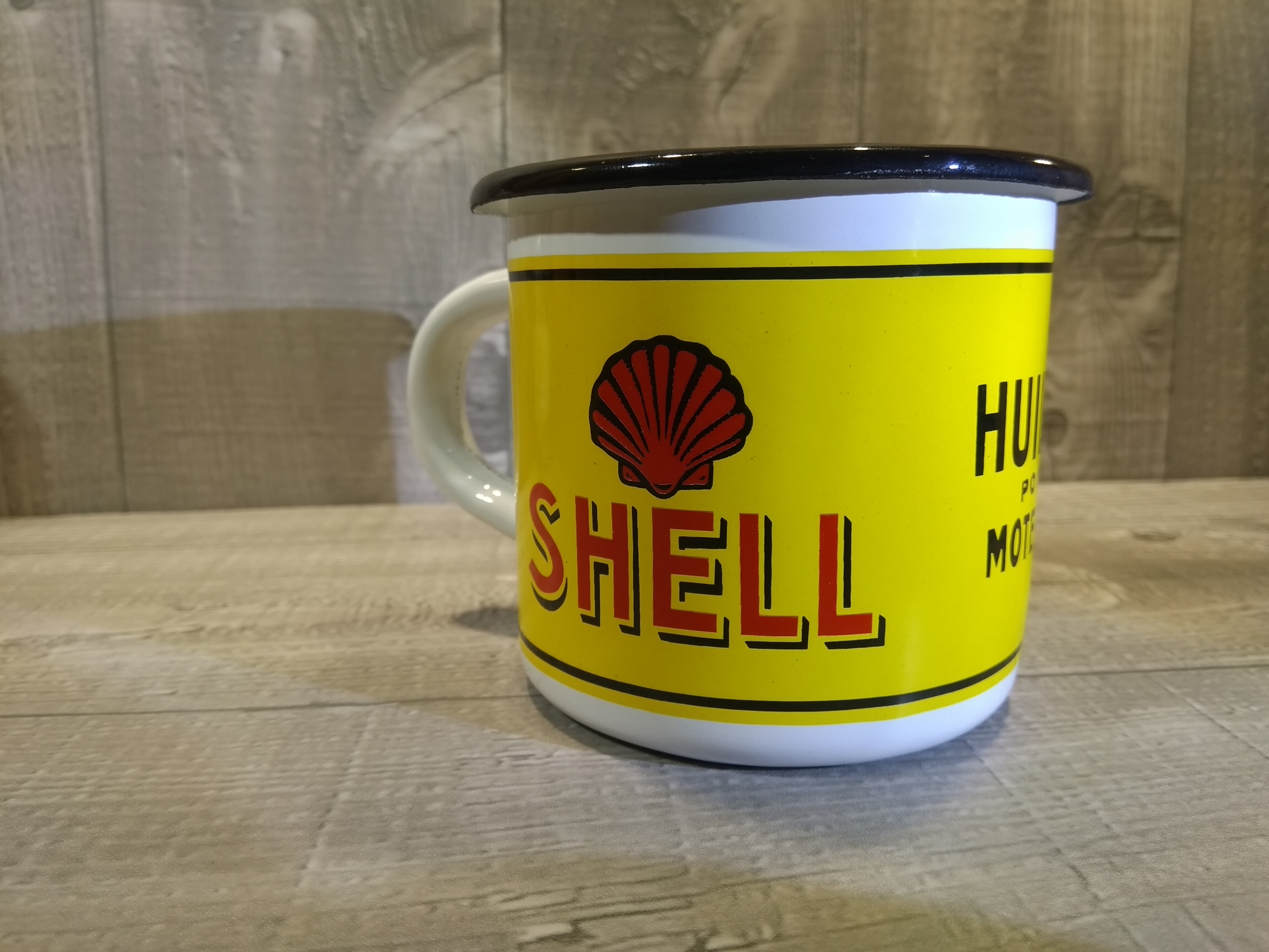 mug tasse émaillé shell