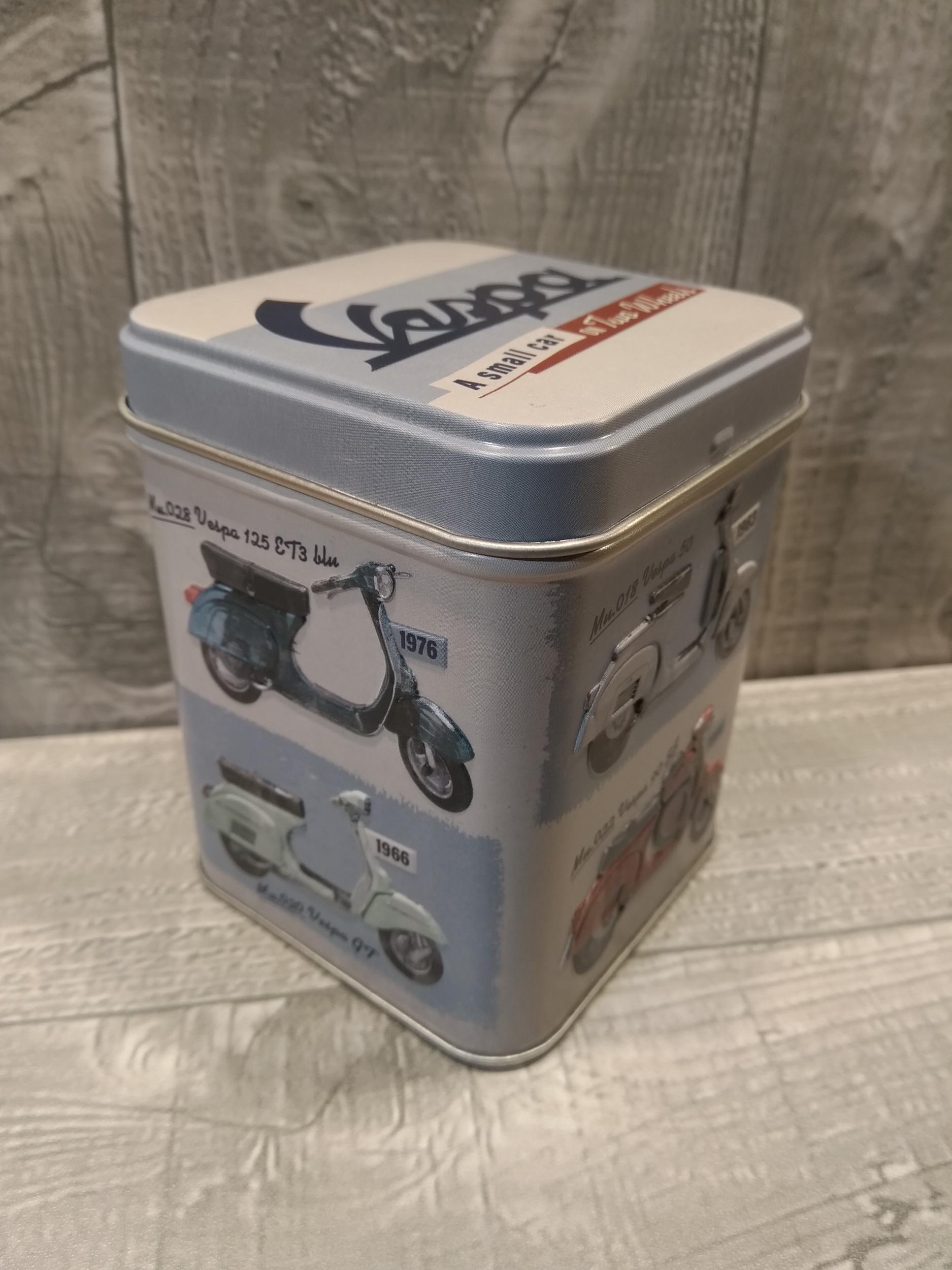 boite thé déco vespa rétro vintage