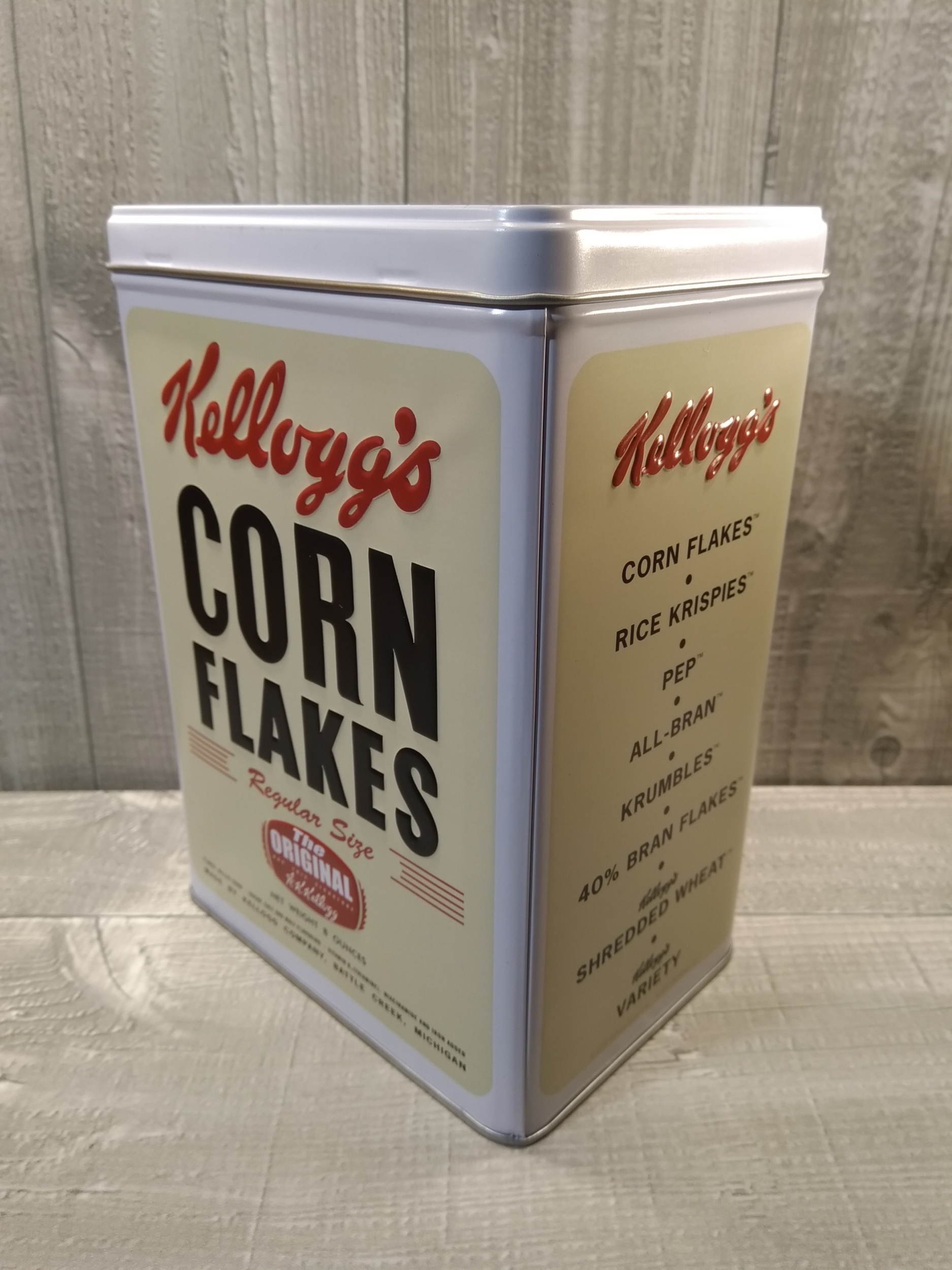 boite métal rangement déco rétro vintage kelloggs