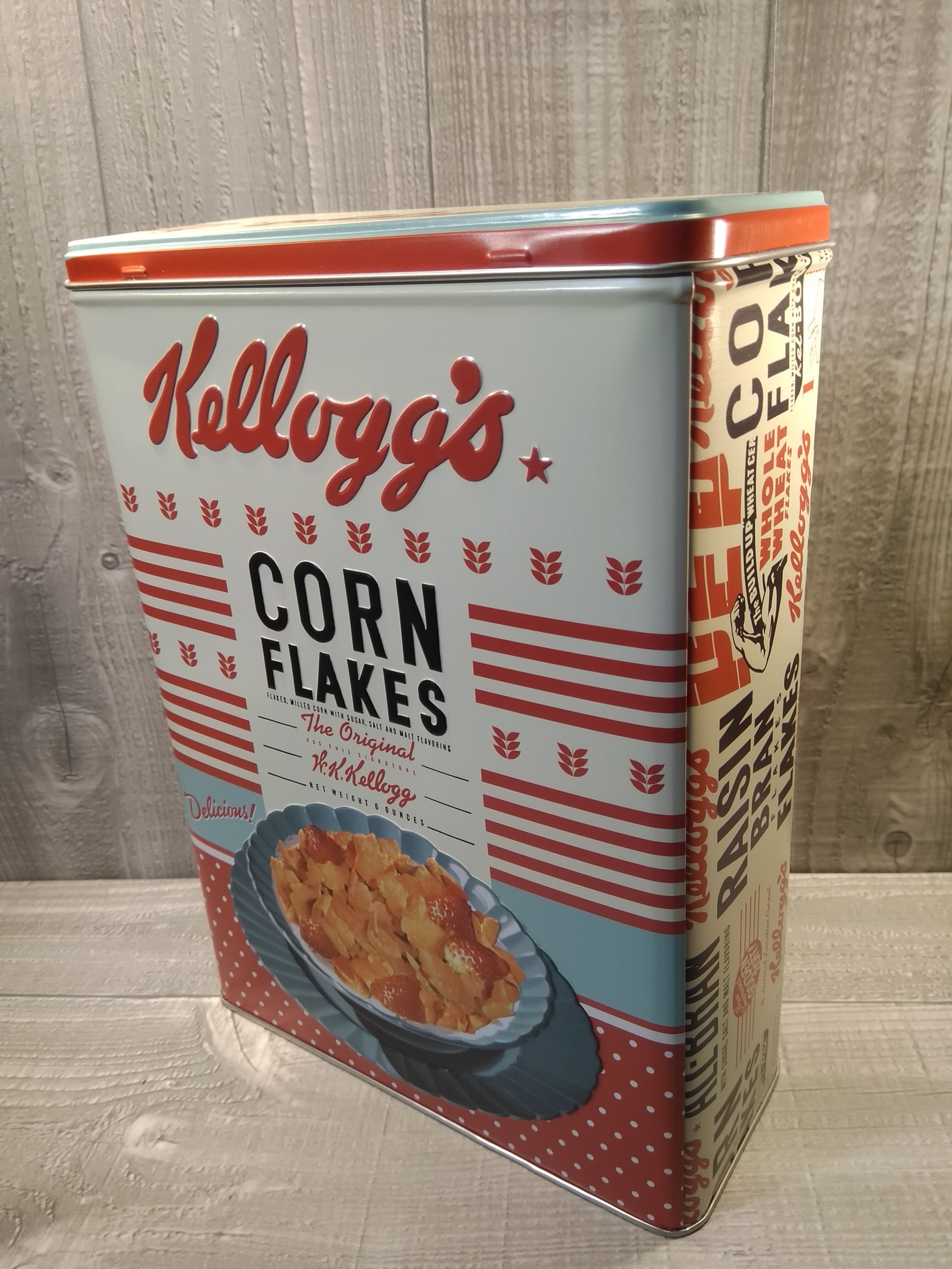 Kellogg's - Céréales de qualité Corn Flakes. Boîte de rangement