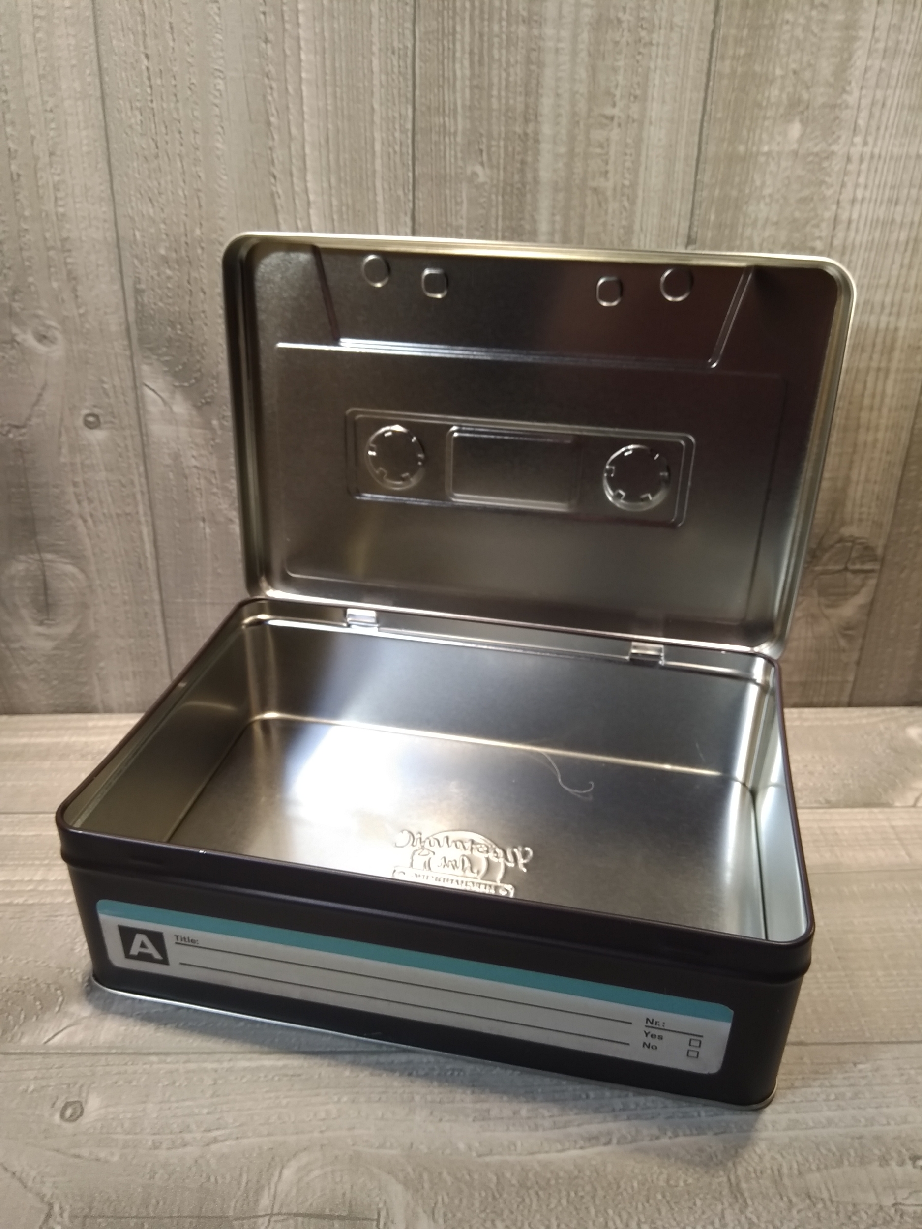 Boite à sucre cassette audio - La déco américaine/Boîtes rétro