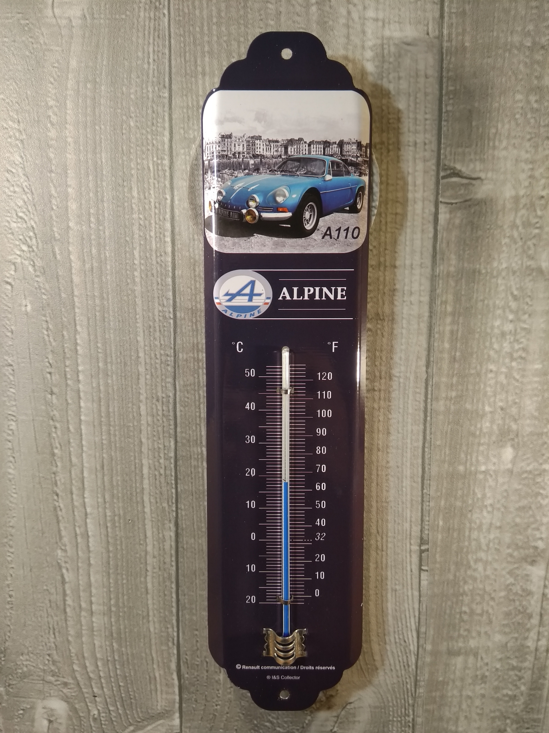 thermomètre métal alpine a110