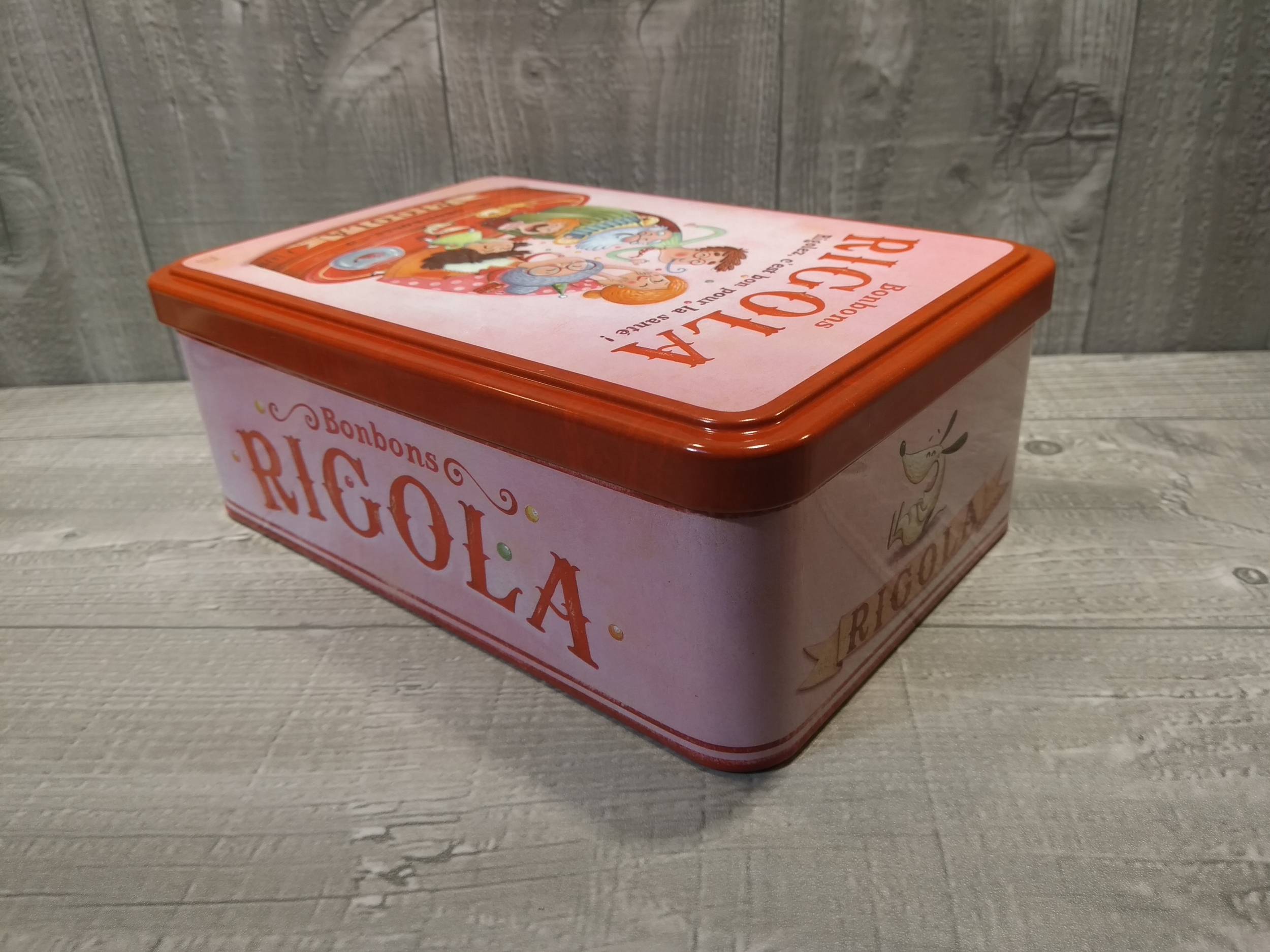 boite à sucre rigola rétro