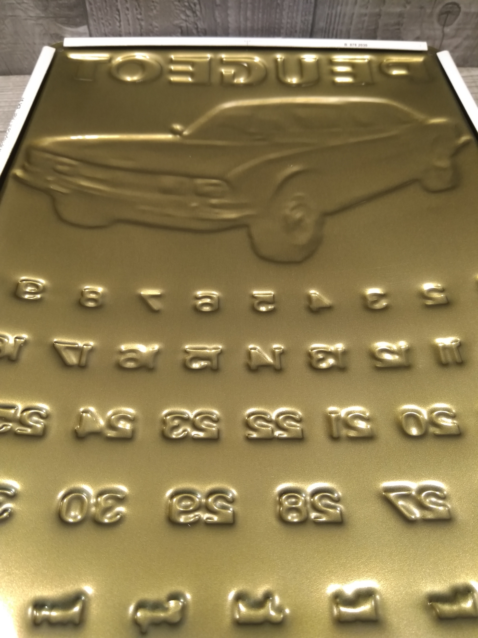 calendrier perpétuel peugeot 504