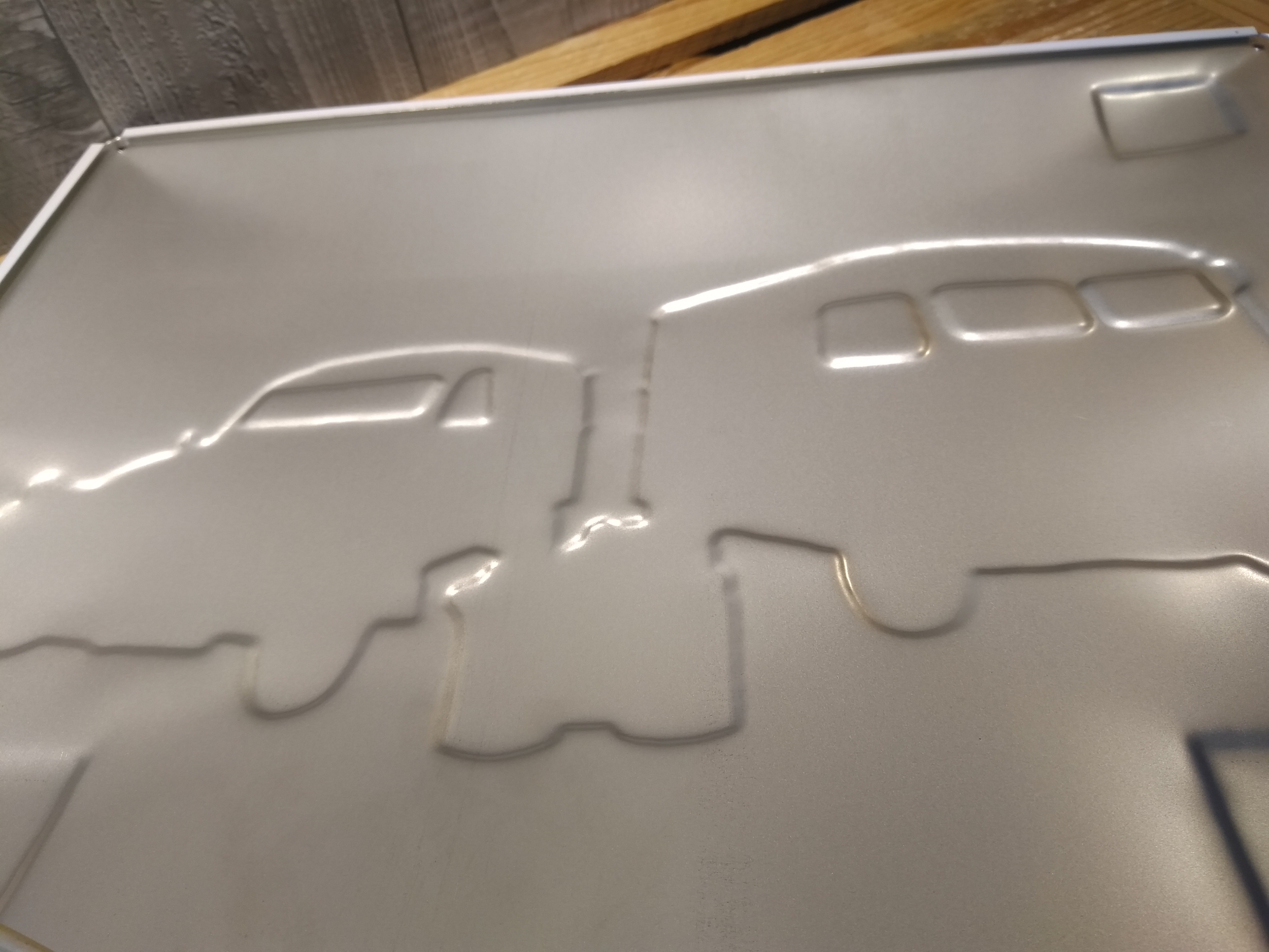 plaque métal citroen utilitaire
