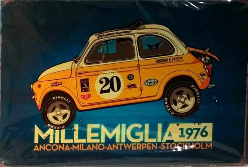 plaque-fiat-500-milleglia-vintage-1976