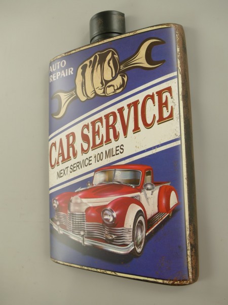 plaque déco garage vintage car service