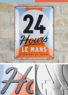 Plaque Décorative Gulf Vintage – Décoration Garage – Style Steve McQueen