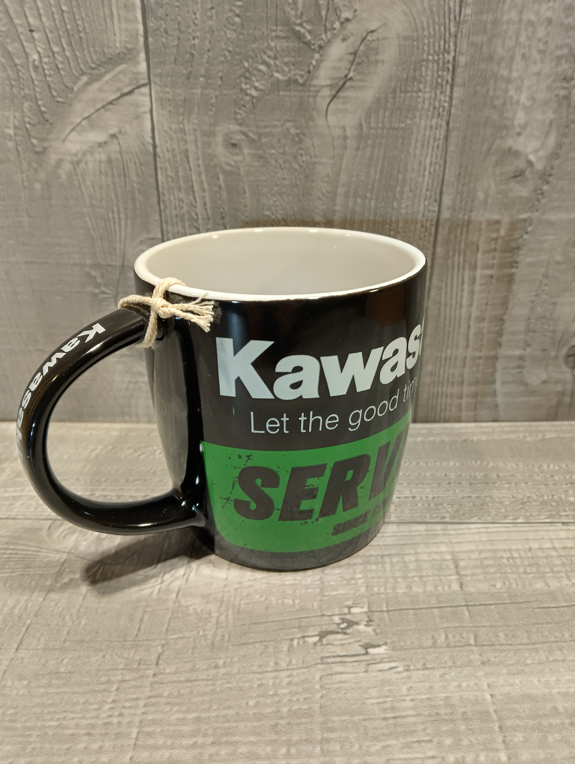 tasse céramique publicitaire kawasaki