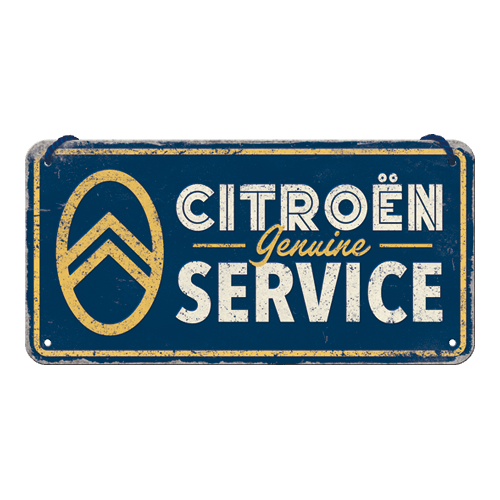 plaque-metal-citroen-garage