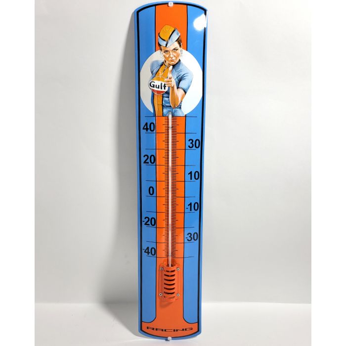 Thermomètre Décoratif Rétro Michelin - 7x28 Cm Métal Vintage Pour Fans Auto